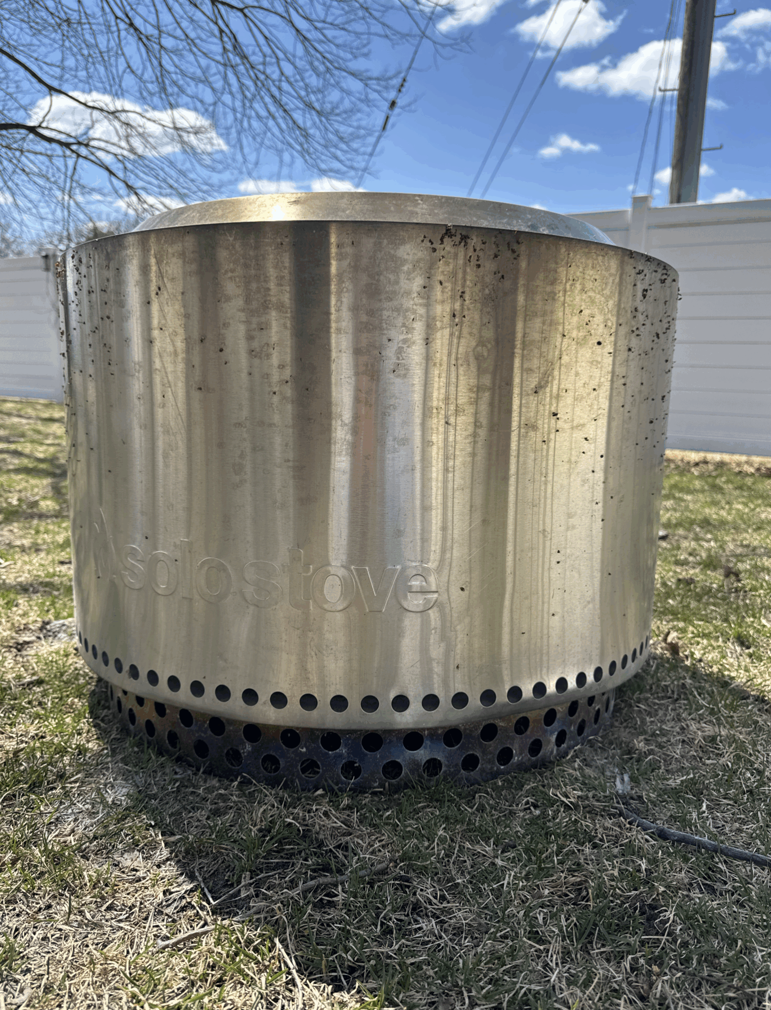 Solo Stove bundle sitting on yard
